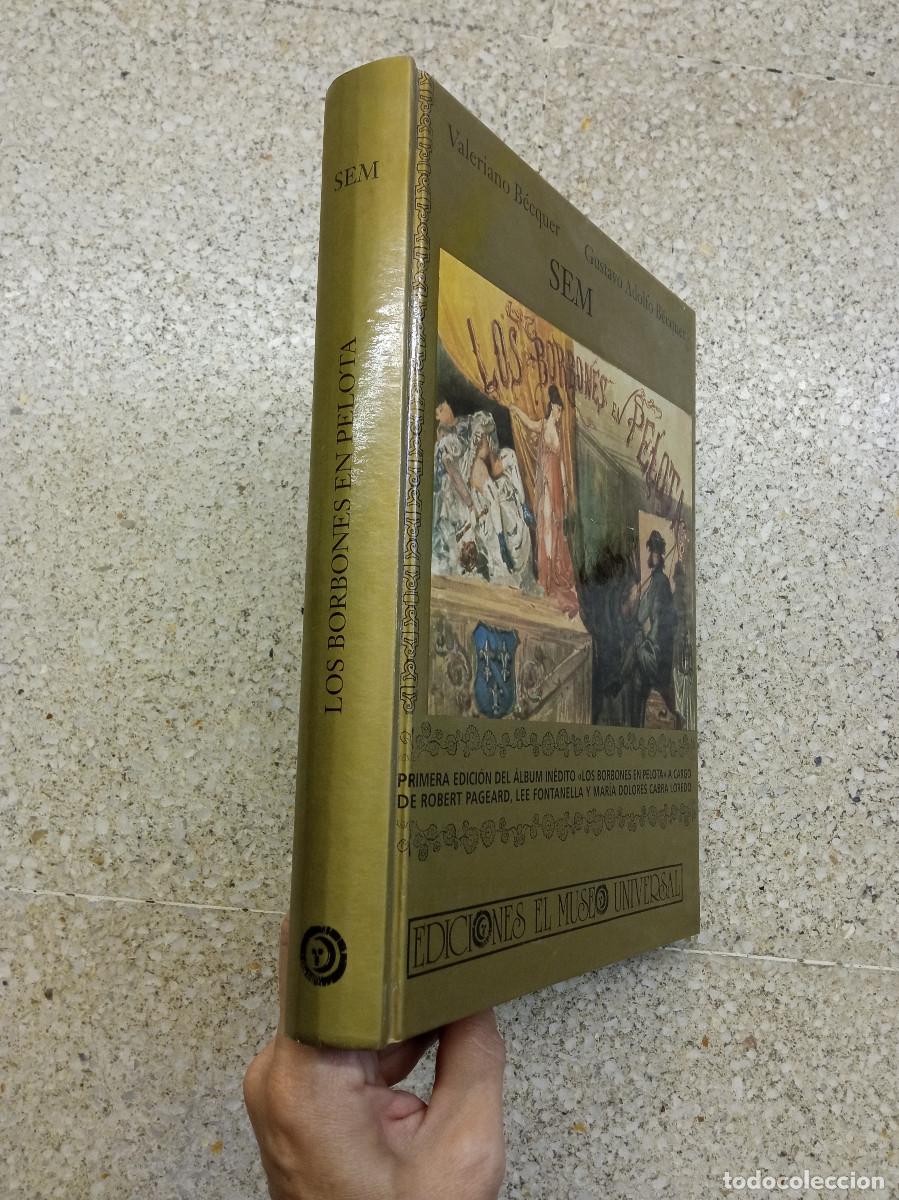 Libros de segunda mano: B&Eacute;CQUER, Valeriano y Gustavo Adolfo; Sem. Los Borbones en pelota. - Foto 2