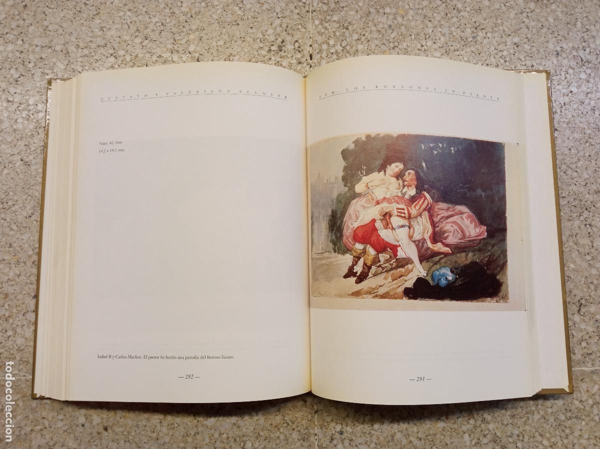 Libros de segunda mano: B&Eacute;CQUER, Valeriano y Gustavo Adolfo; Sem. Los Borbones en pelota. - Foto 11