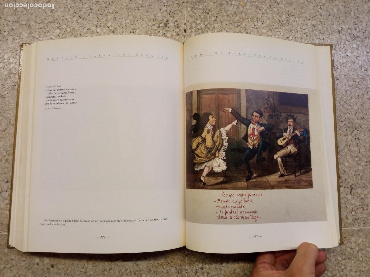 Libros de segunda mano: B&Eacute;CQUER, Valeriano y Gustavo Adolfo; Sem. Los Borbones en pelota. - Foto 12