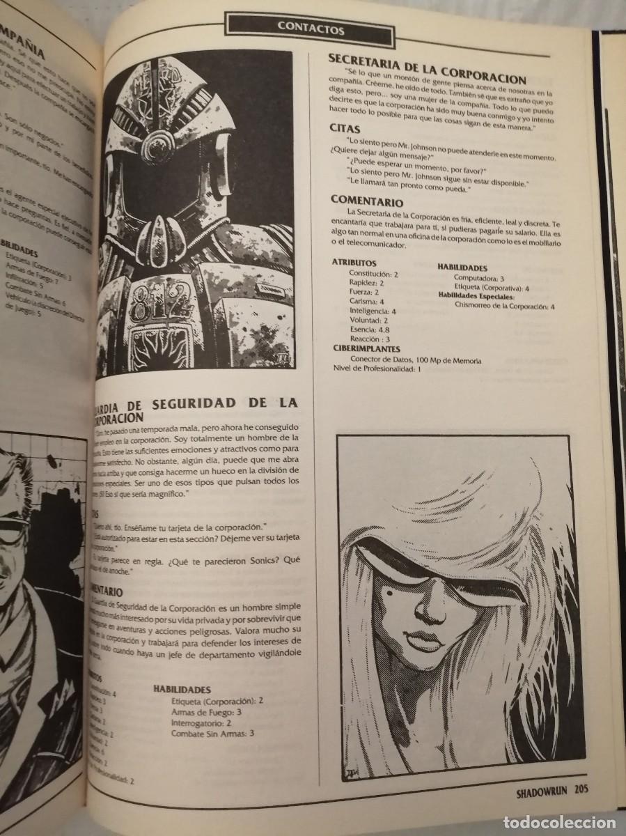 Libros de segunda mano: SHADOWRUN 3000 (Segunda edici&oacute;n 1993 tapa dura) - Foto 3