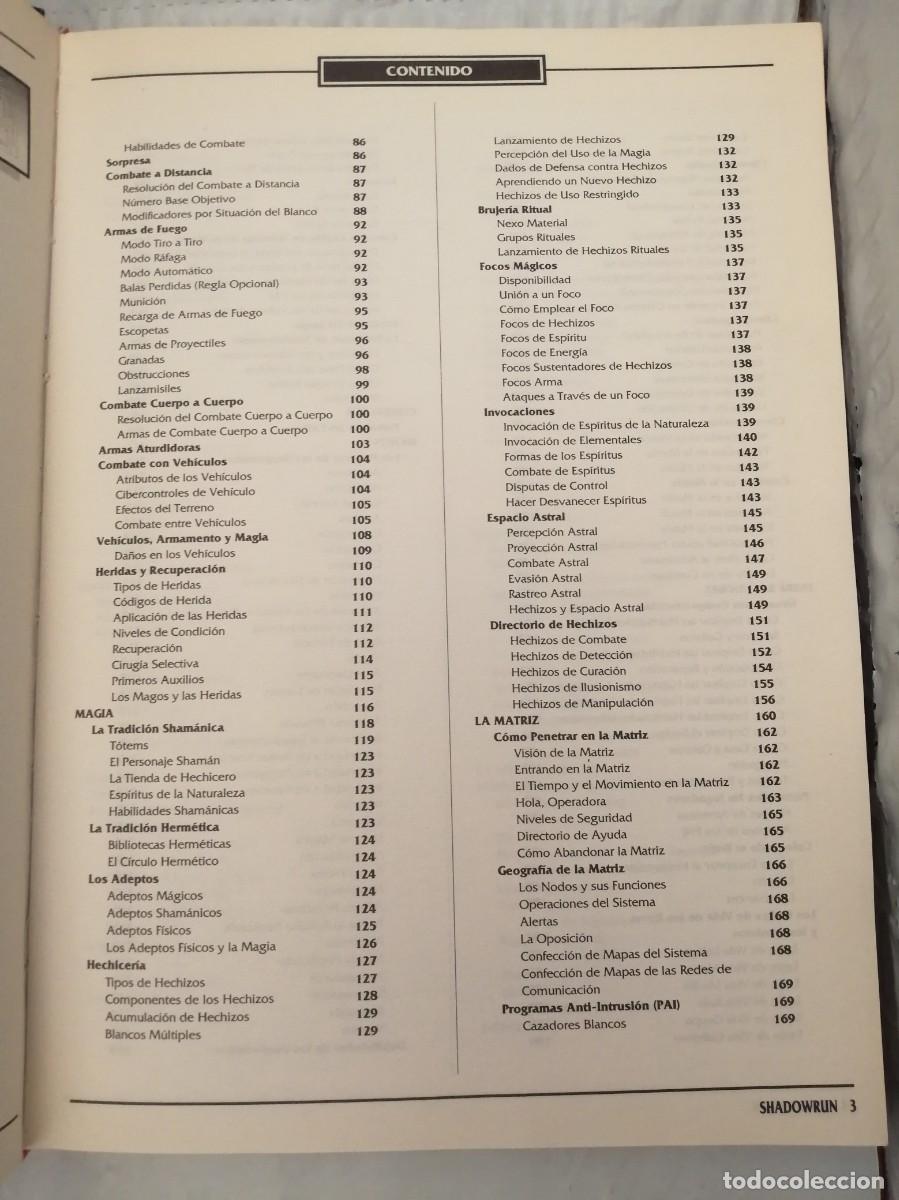 Libros de segunda mano: SHADOWRUN 3000 (Segunda edici&oacute;n 1993 tapa dura) - Foto 8