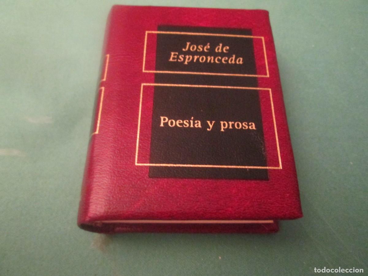 Libros de segunda mano: MINI LIBRO POESIA Y PROSA JOSE DE ESPRONCEDA PLANETA DAGOSTINI - Foto 1
