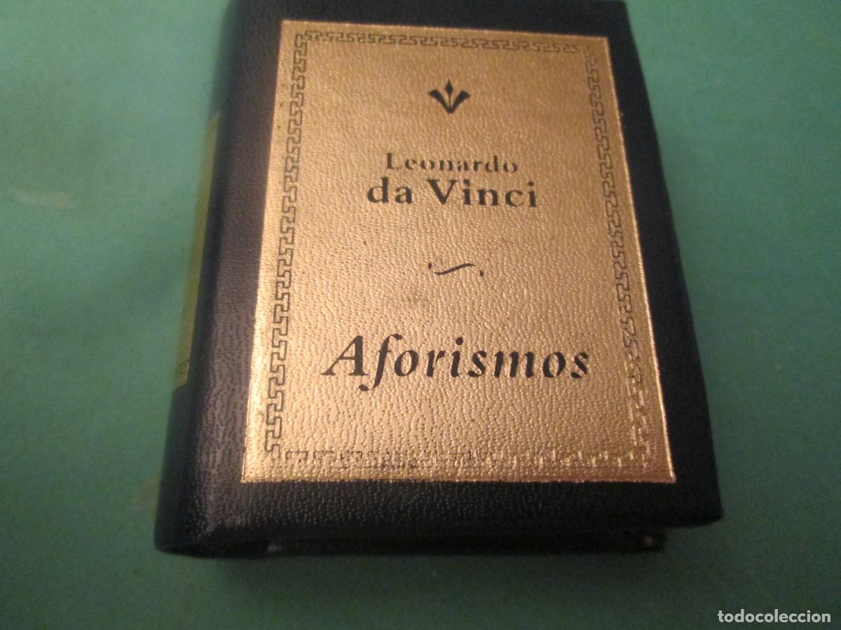 Libros de segunda mano: MINI LIBRO AFORISMOS LEONARDO DAVINCI PLANETA DAGOSTINI - Foto 1