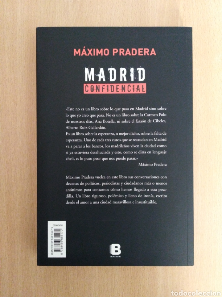 Libros de segunda mano: MADRID CONFIDENCIAL. M&aacute;ximo Pradera - Foto 2