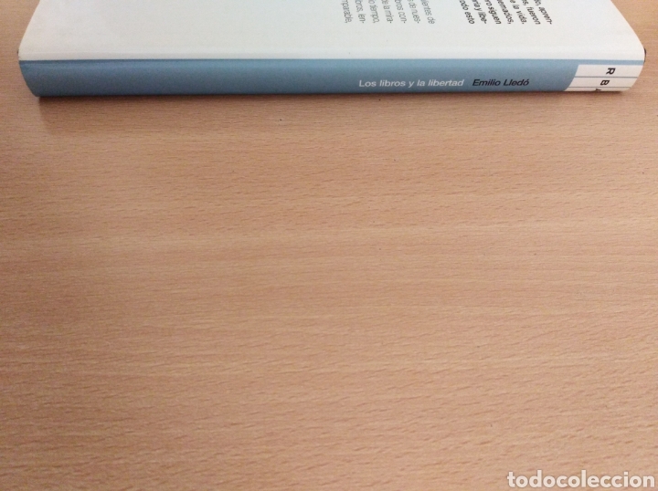 Libros de segunda mano: LOS LIBROS Y LA LIBERTAD. Emilio Lled&oacute;. RBA - Foto 3