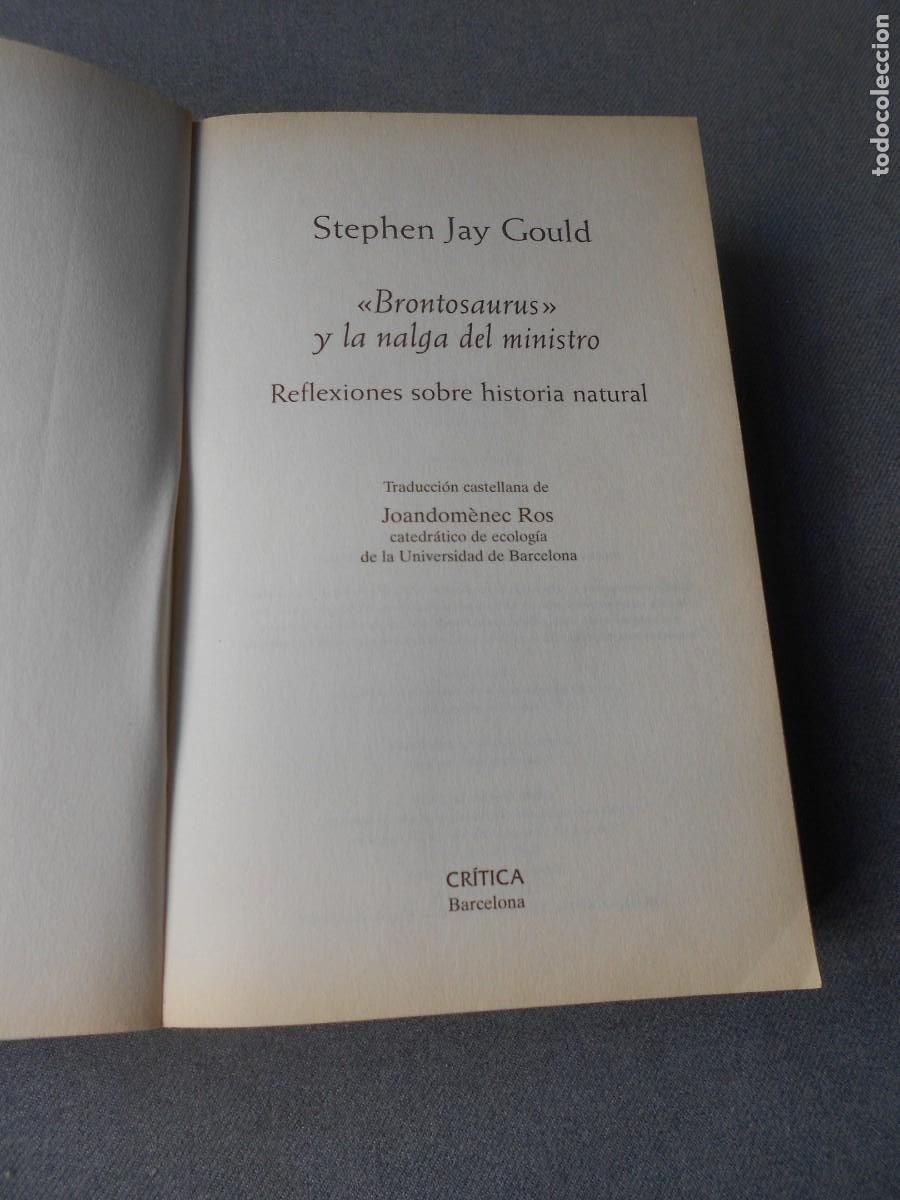 Libros de segunda mano: BRONTOSAURUS Y LA NALGA DEL MINISTRO - Foto 2
