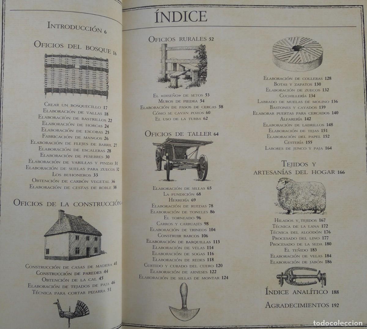 Libros de segunda mano: ARTES Y OFICIOS DE AYER -- JOHN SEYMOUR - Foto 10