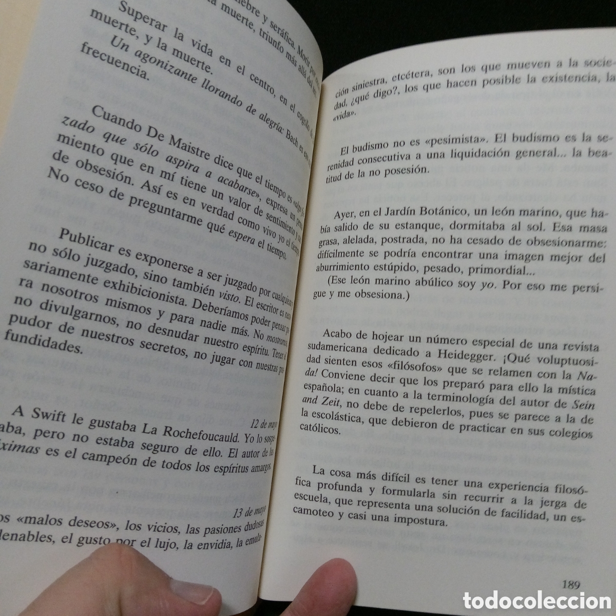 Libros de segunda mano: CUADERNOS (1957-1972) - E M CIORAN - TUSQUETS 2012 #8116 - Foto 5