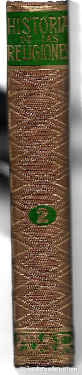 Libros de segunda mano: E. O. James . Historia de las religiones, 2 - Foto 2