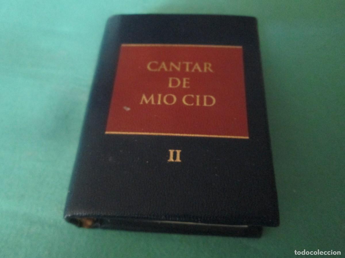 Libros de segunda mano: MINI LIBRO CANTAR DE MIO CID II PLANETA DAGOSTINI - Foto 1