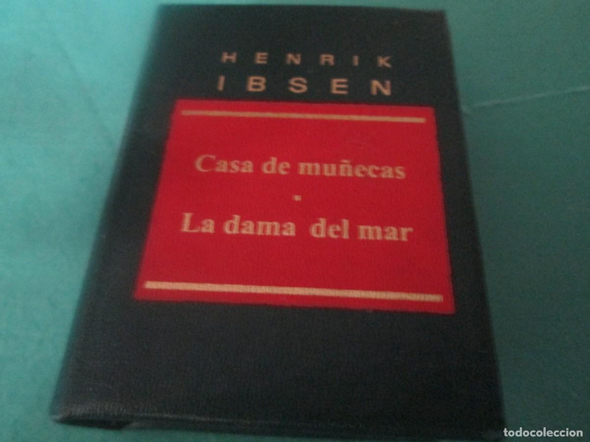 Libros de segunda mano: MINI LIBRO CASA DE MU&Ntilde;ECAS/LA DAMA DEL MAR HENRIK IBSEN PLANETA DAGOSTINI - Foto 1