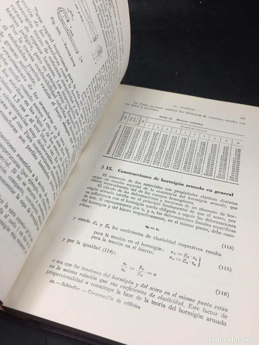 Libros de segunda mano: Tratado moderno de construcci&oacute;n de edificios. Robert Schindler, 1946 - Foto 6