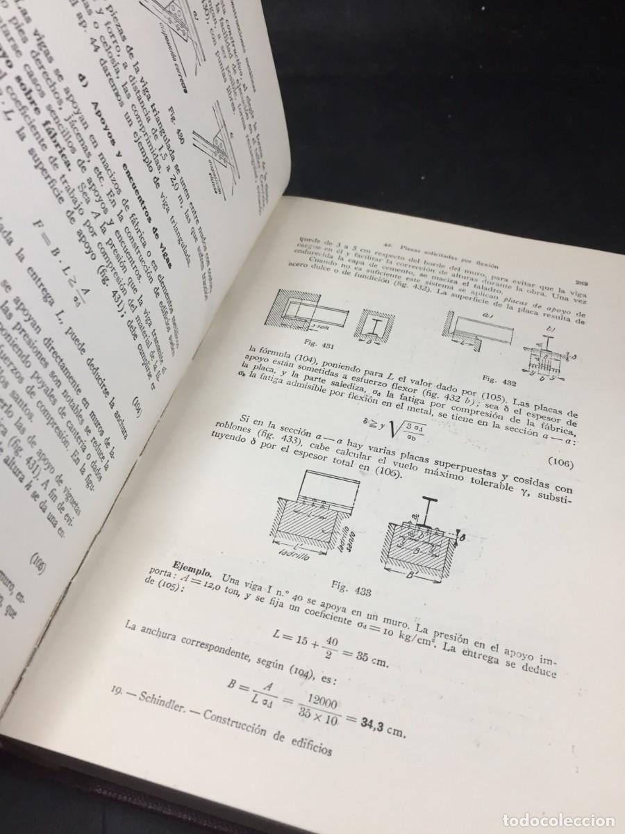Libros de segunda mano: Tratado moderno de construcci&oacute;n de edificios. Robert Schindler, 1946 - Foto 7