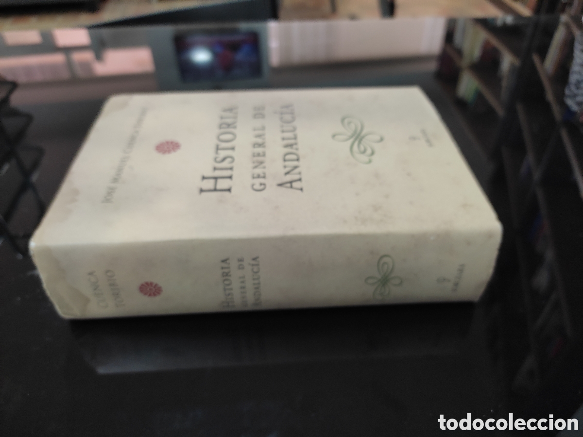 Libros de segunda mano: Historia general de Andaluc&iacute;a. Jos&eacute; Manuel Cuenca Toribio - Foto 2