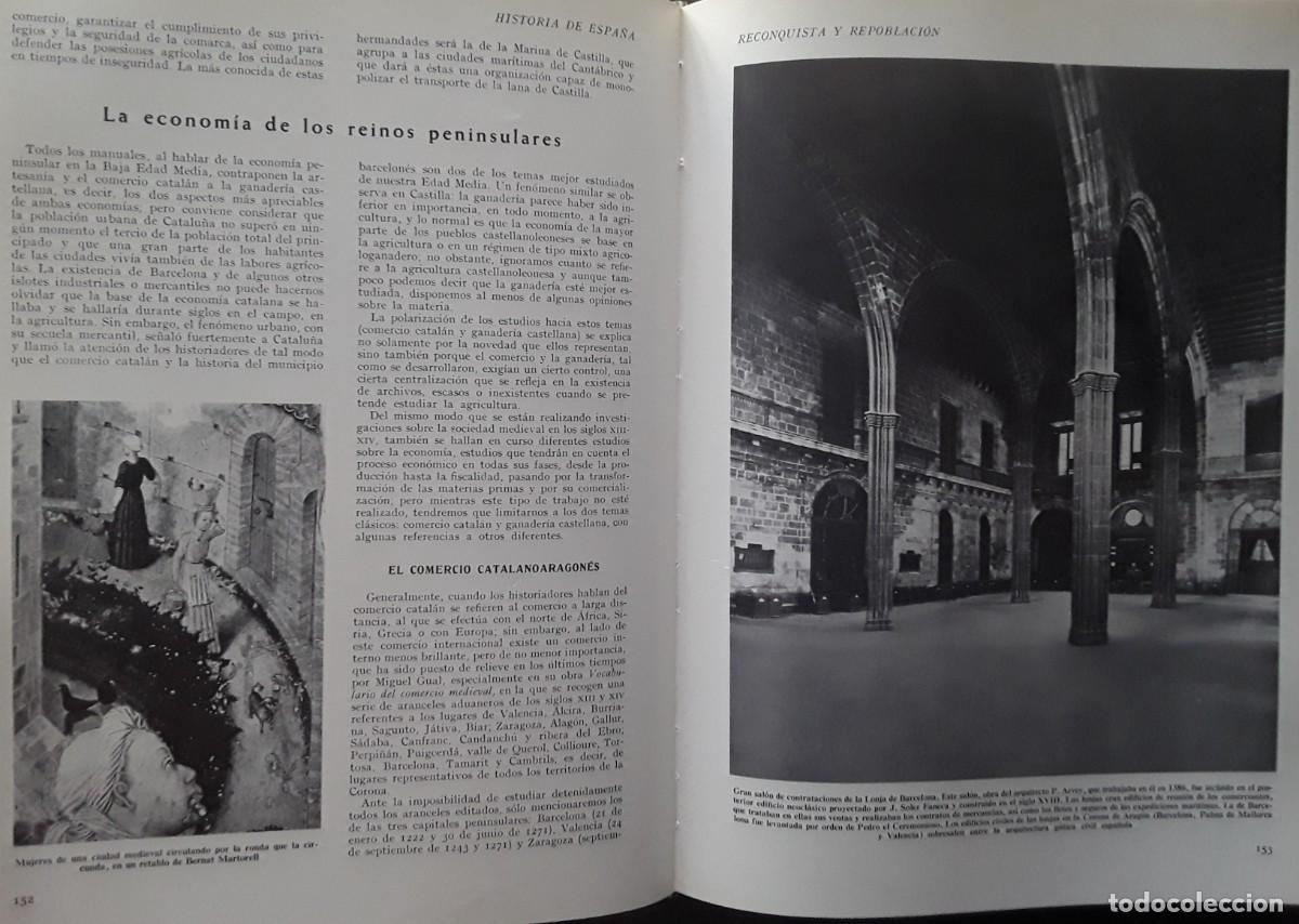 Libros de segunda mano: HISTORIA DE ESPA&Ntilde;A. INSTITUTO GALLACH. SEIS TOMOS. - Foto 16