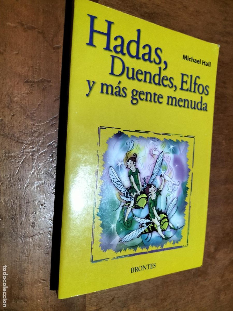 Libros de segunda mano: HADAS, DUENDES, ELFOS Y M&Aacute;S GENTE MENUDA. MICHAEL HALL. R&Uacute;STICA. BUEN ESTADO. e6 3 - Foto 1