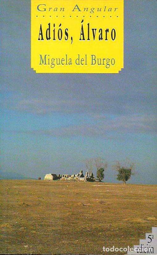 Libros de segunda mano: Adi&oacute;s, &Aacute;lvaro de Miguela del Burgo. Gran Angular. Edic. SM. Nuevo - Foto 1