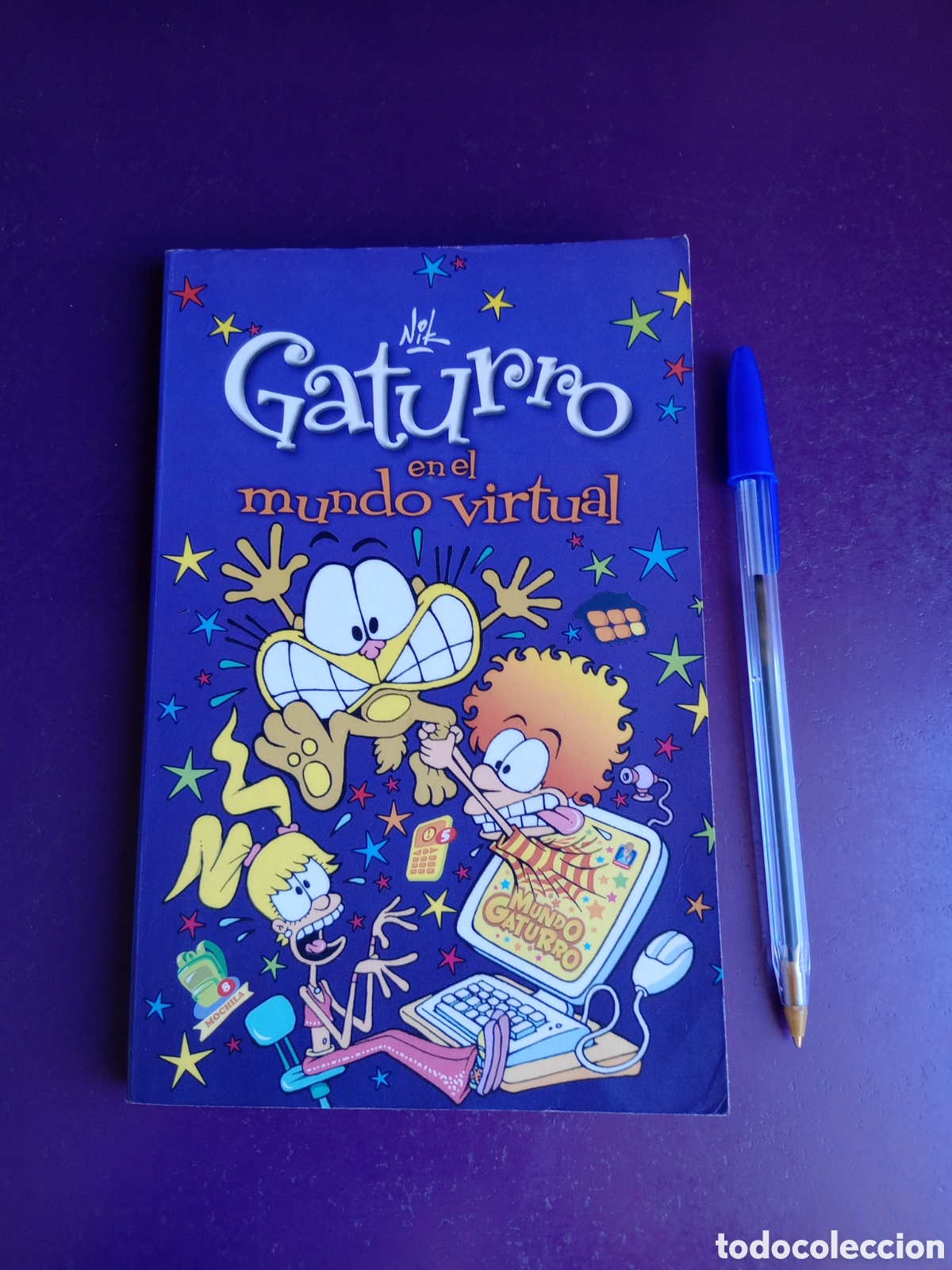Gebrauchte B&uuml;cher: kreimer - GATURRO EN EL MUNDO VIRTUAL - EDIT MONTENA 1&ordf; ed 2012 - sin apenas uso, aventura juvenil