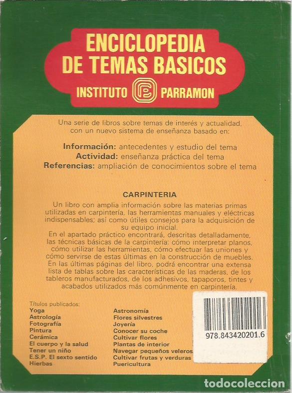 Libros de segunda mano: Carpinteria (enciclopedia de temas basicos 20) - Blandford, Percy - Foto 2