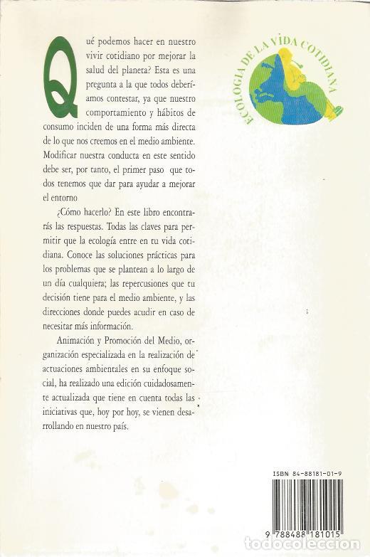 Libros de segunda mano: Ecologia de la vida cotidiana - Varios autores - Foto 2