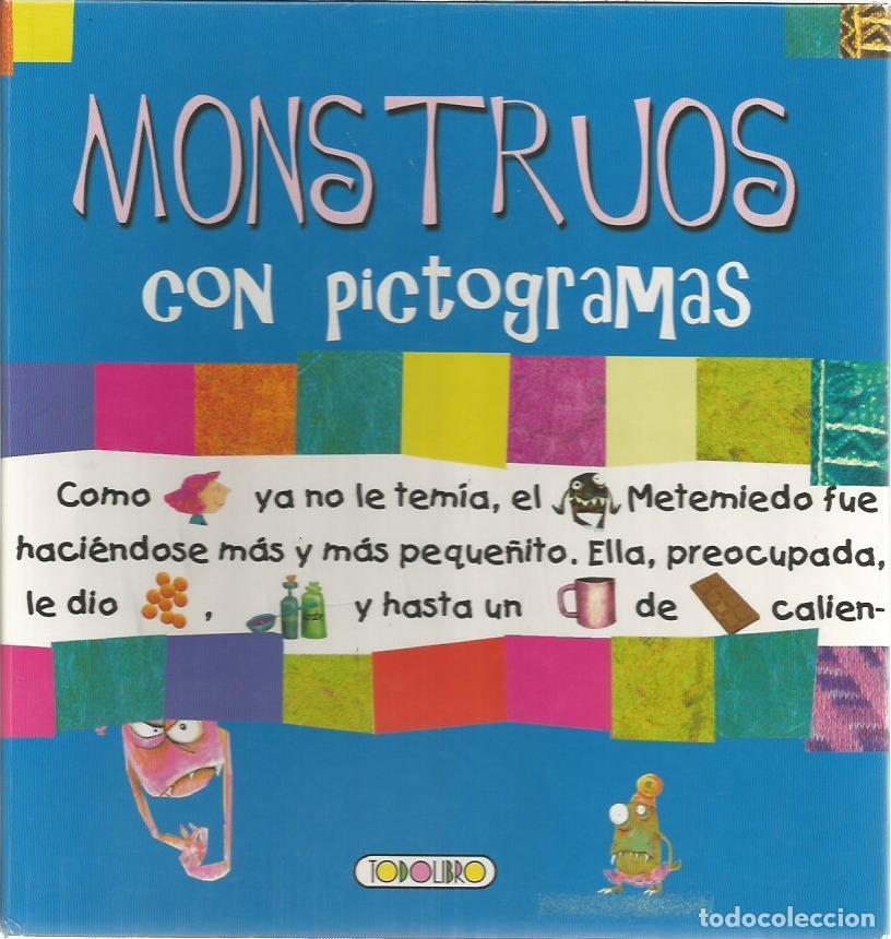 Libros de segunda mano: Monstruos con pictogramas - Bombara, Paula - Foto 1