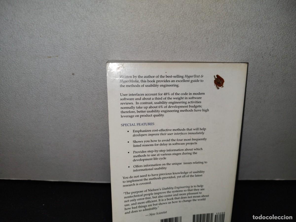 Libros de segunda mano: 78- USABILITY ENGINEERING - JAKOB NIELSEN - Foto 3