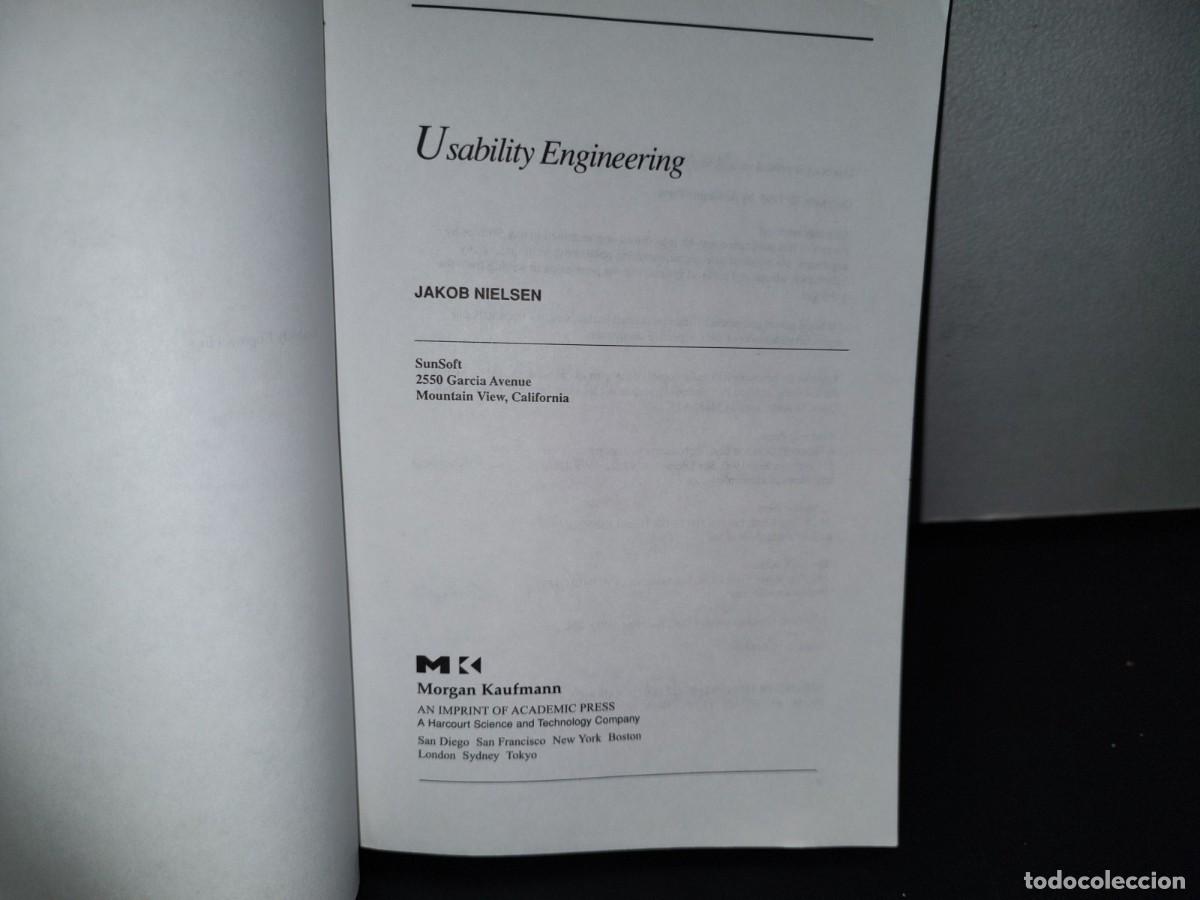Libros de segunda mano: 78- USABILITY ENGINEERING - JAKOB NIELSEN - Foto 4