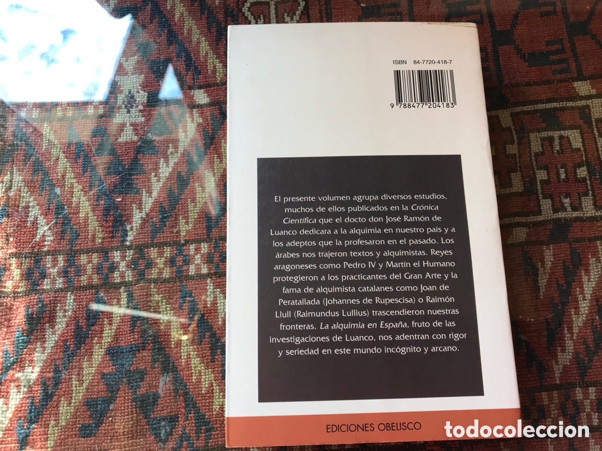 Libros de segunda mano: La alquimia en Espa&ntilde;a. Jos&eacute; Ram&oacute;n de Luanco. Ediciones obelisco - Foto 3