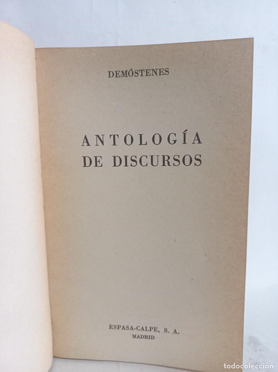 Libros de segunda mano: Dem&oacute;stenes - Antolog&iacute;a de Discursos - 1967 - Foto 2