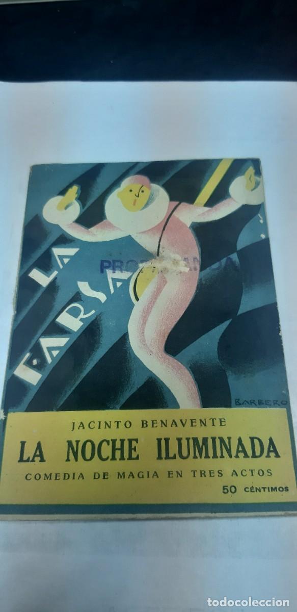 Libros de segunda mano: La Noche Iluminada de Jacinto Benavente - Foto 1