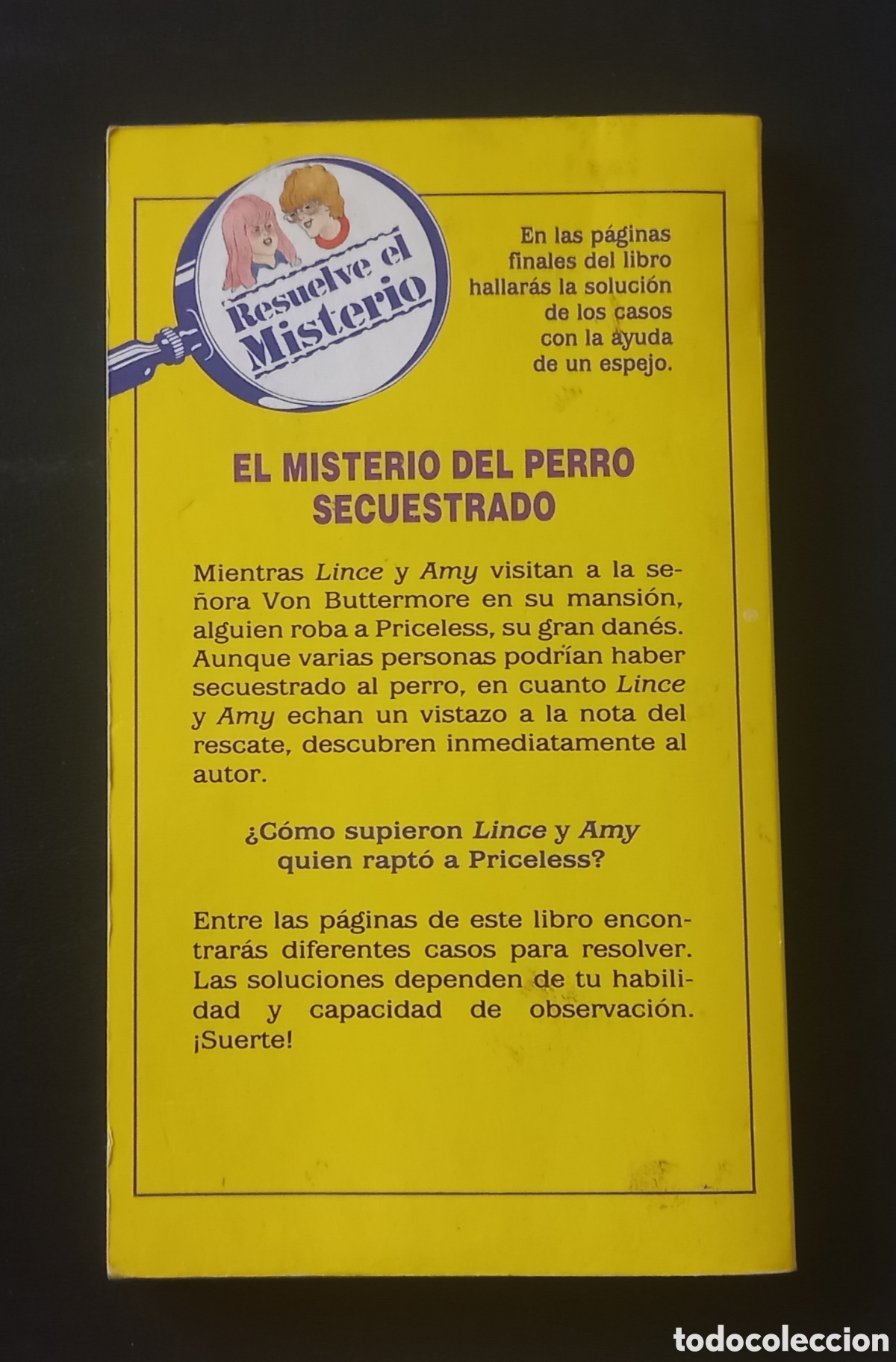 Libros de segunda mano: El misterio del perro secuestrado. TIMUN MAS - Foto 2