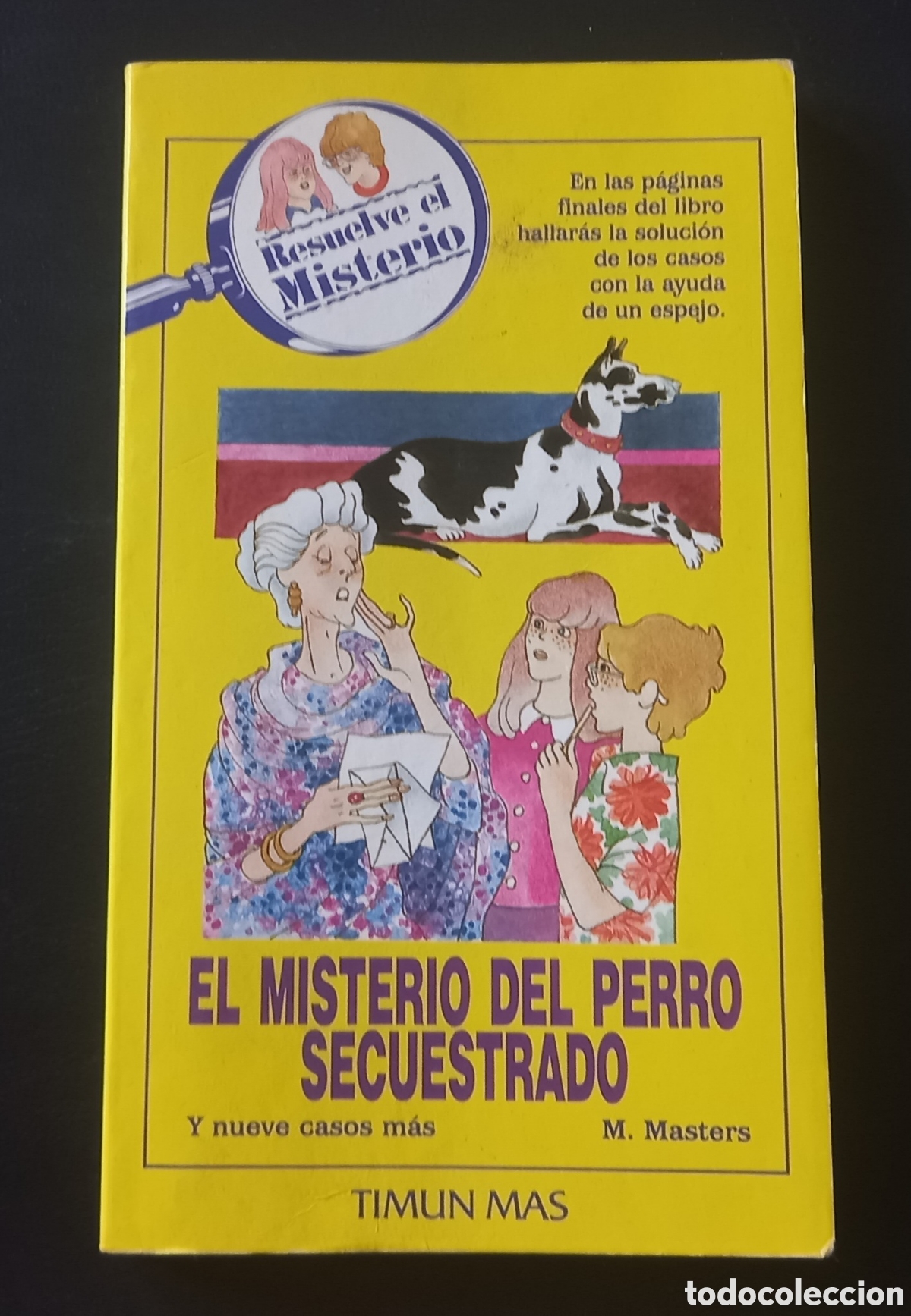 Libros de segunda mano: El misterio del perro secuestrado. TIMUN MAS - Foto 1
