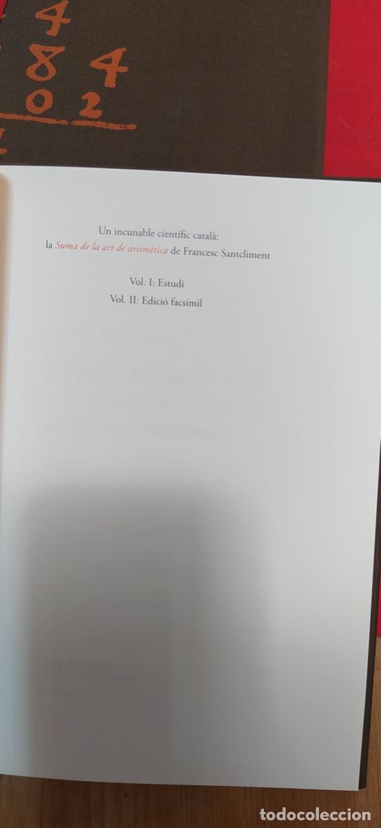 Libros de segunda mano: La Summa arism&egrave;tica de Francesc Sancliment - Foto 2