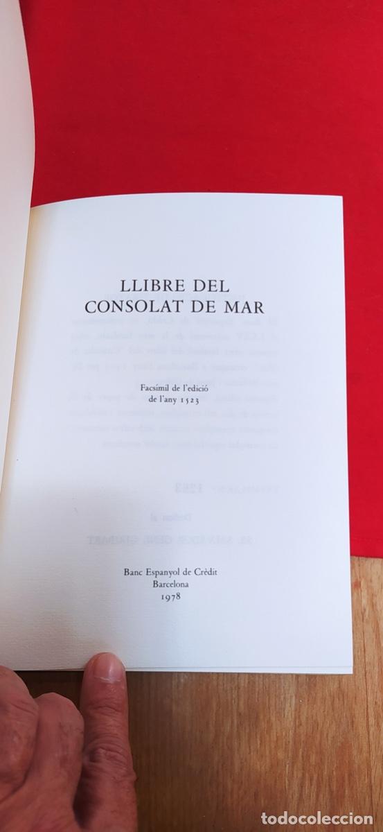 Libros de segunda mano: Llibre del Consolat de Mar - Foto 3