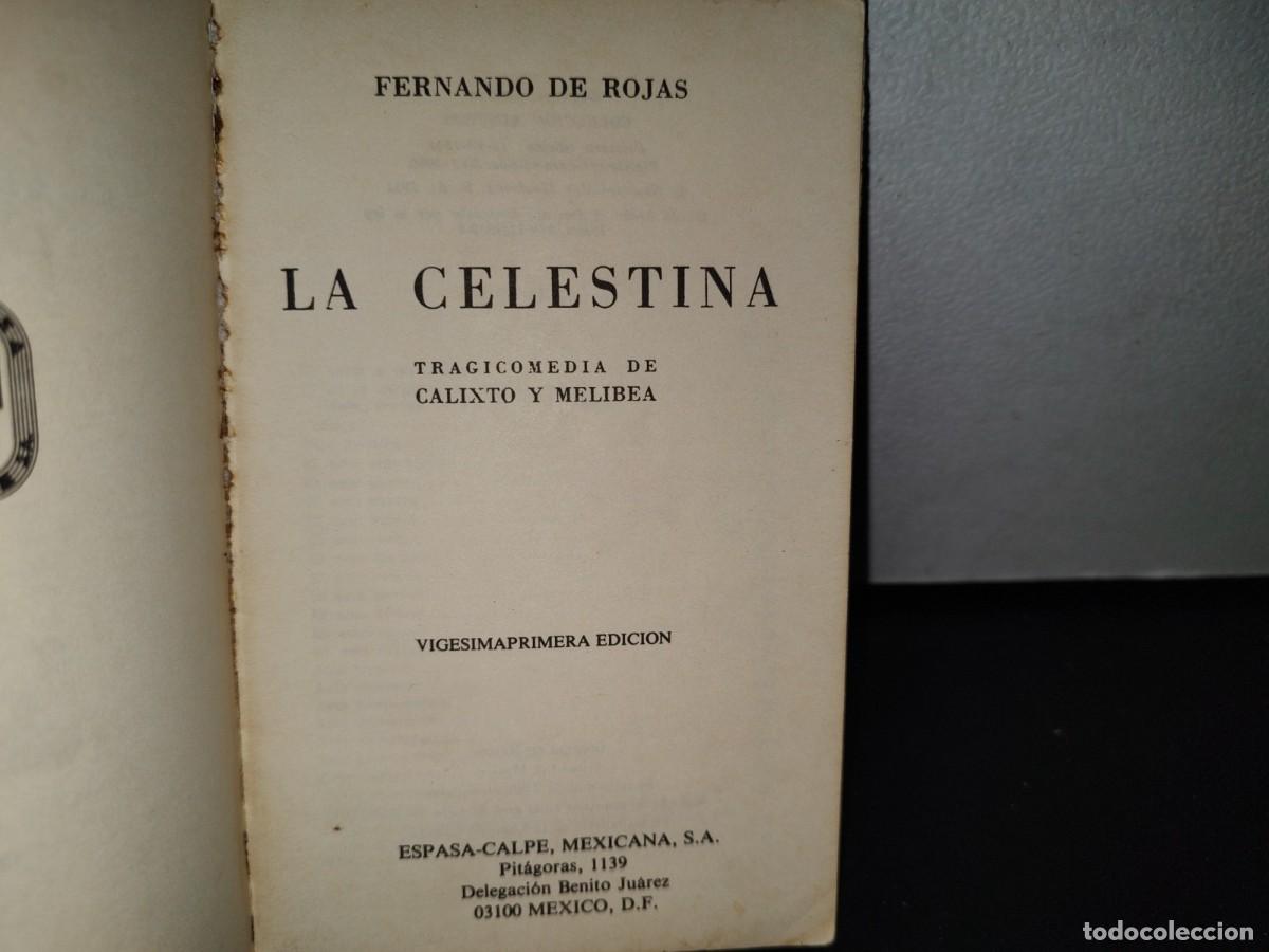 Libros de segunda mano: 78- LA CELESTINA - FERNANDO DE ROJAS - ESPASA CALPE - Foto 3