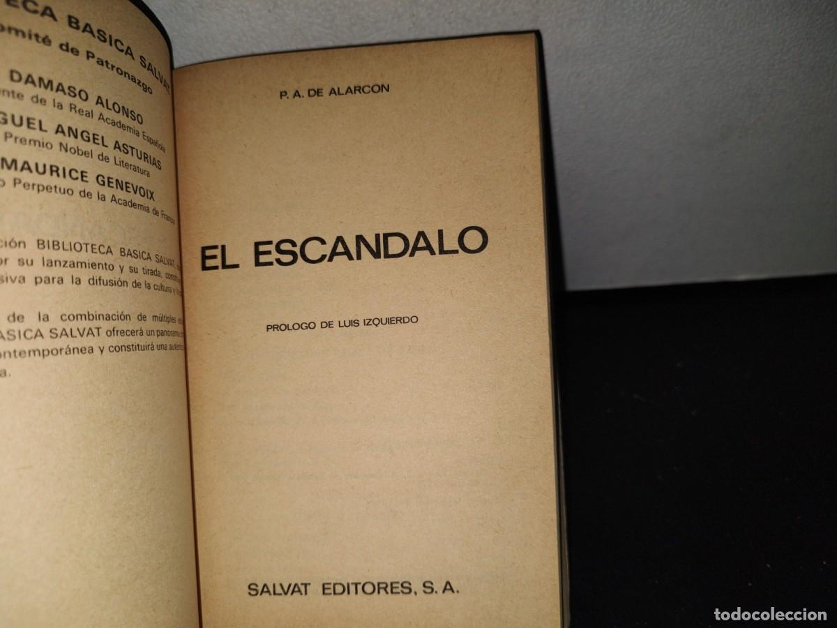 Libros de segunda mano: 78- EL ESC&Aacute;NDALO - P. A. DE ALARC&Oacute;N - Foto 3