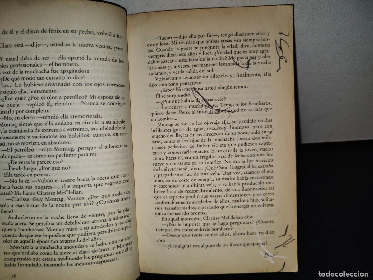 Libros de segunda mano: 78- FAHRENHEIT 451 - RAY BRADBURY - Foto 7