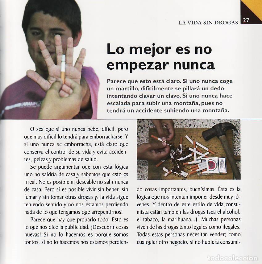 Libros de segunda mano: La vida sin drogas - Calafat Far, Amador (1948-) - Foto 2