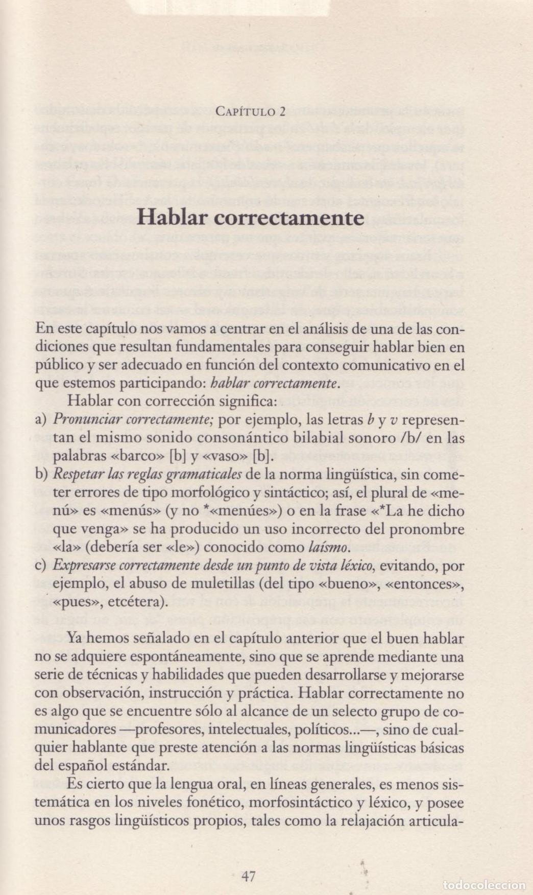Libros de segunda mano: Saber hablar - Varios autores - Foto 3