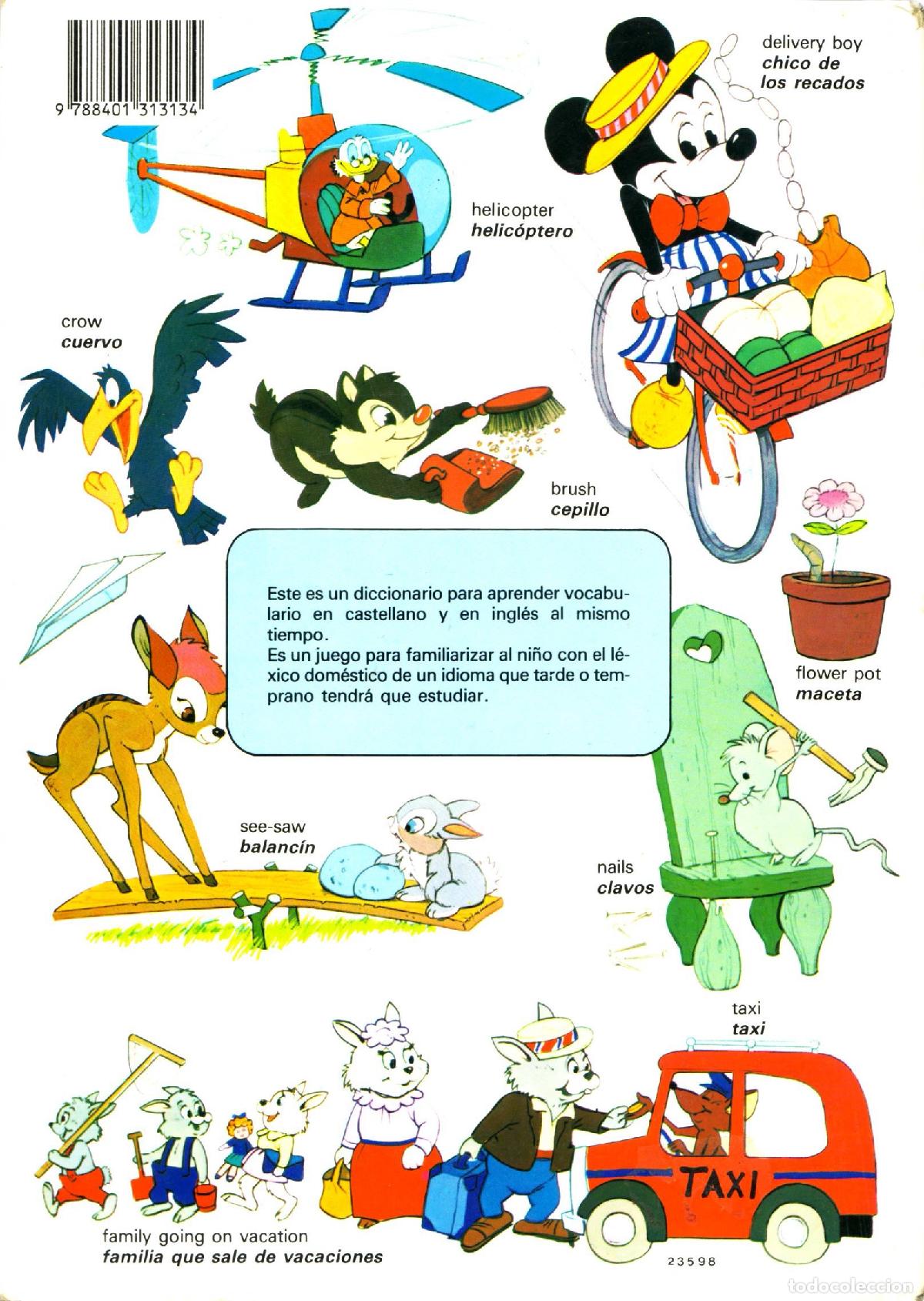 Libros de segunda mano: Mi primer diccionario de ingles (Walt Disney) - Foto 3