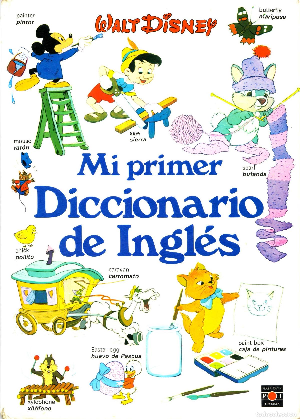 Libros de segunda mano: Mi primer diccionario de ingles (Walt Disney) - Foto 1