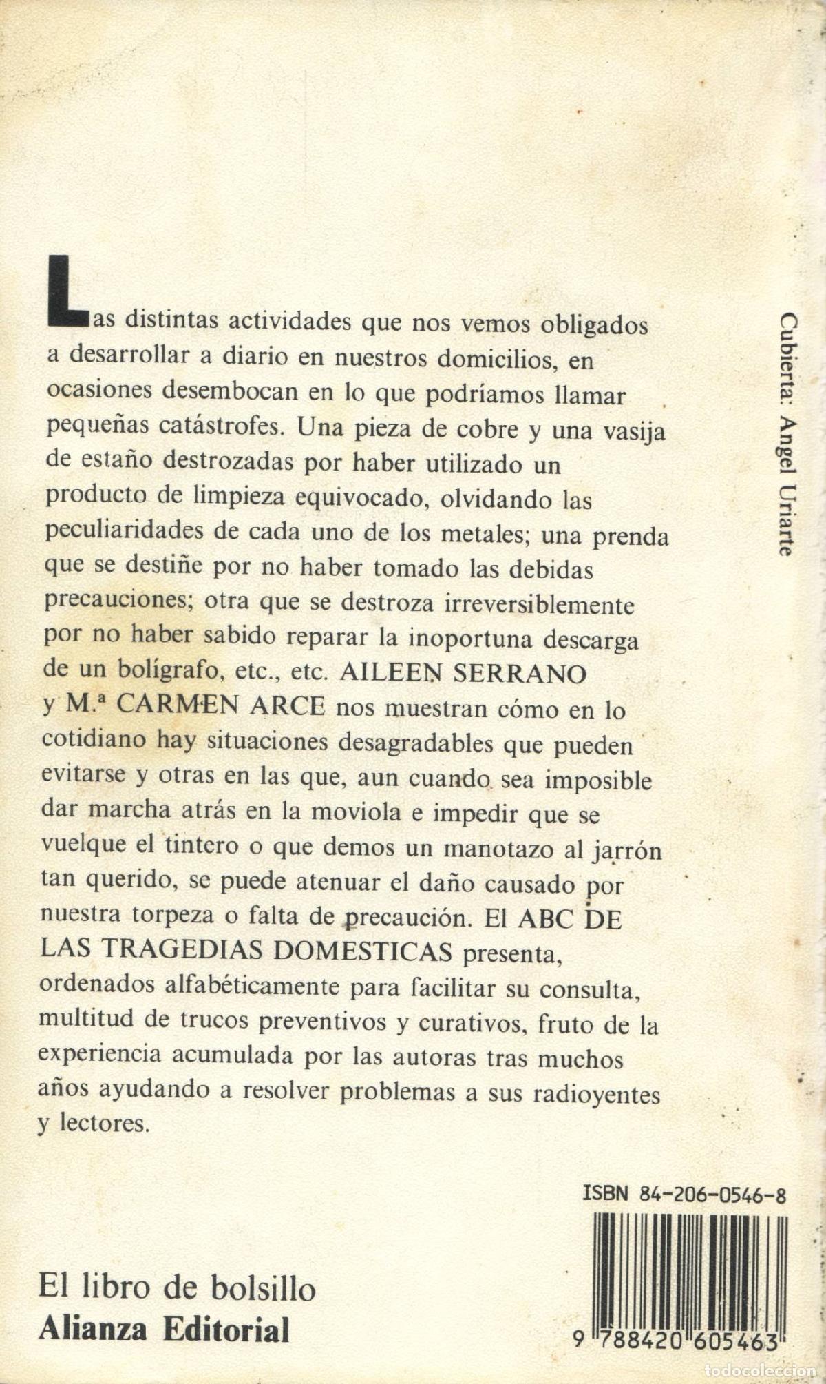 Libros de segunda mano: ABC de las tragedias domesticas - Serrano, Aileen - Foto 2