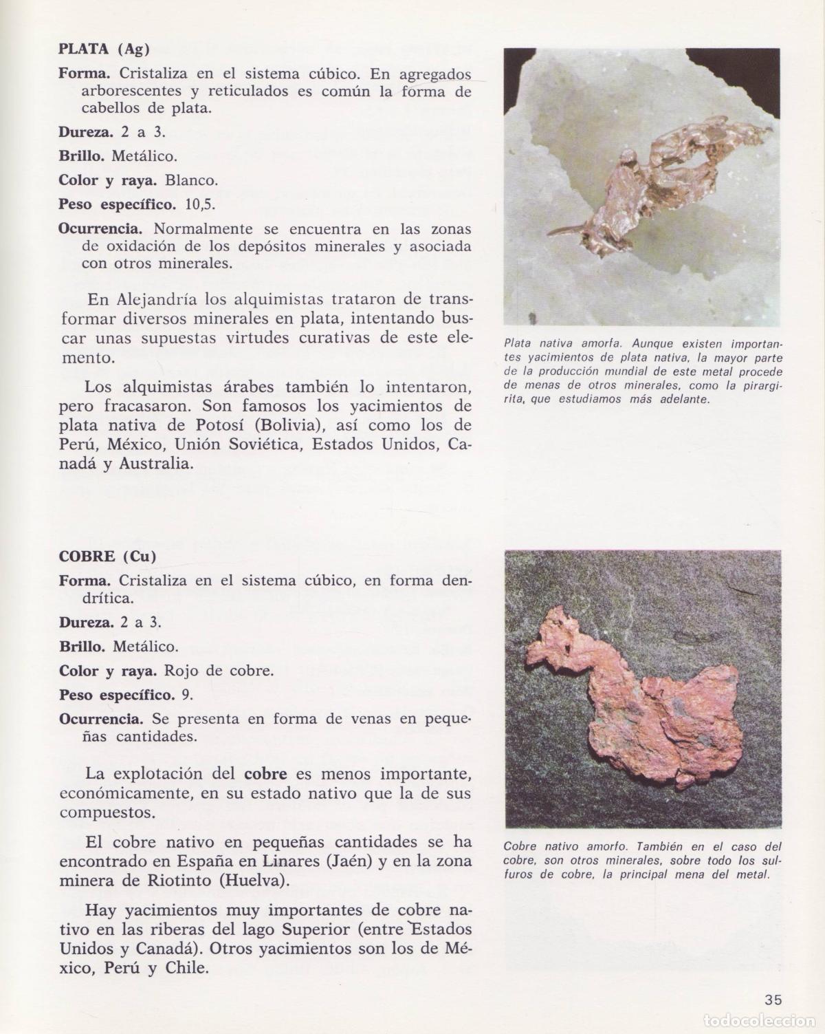 Libros de segunda mano: Minerales y rocas - Ocharan de Vilca, Gladys - Foto 2