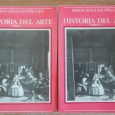 Libros de segunda mano: HISTORIA DEL ARTE I Y II - DIEGO ANGULO IÑIGUEZ