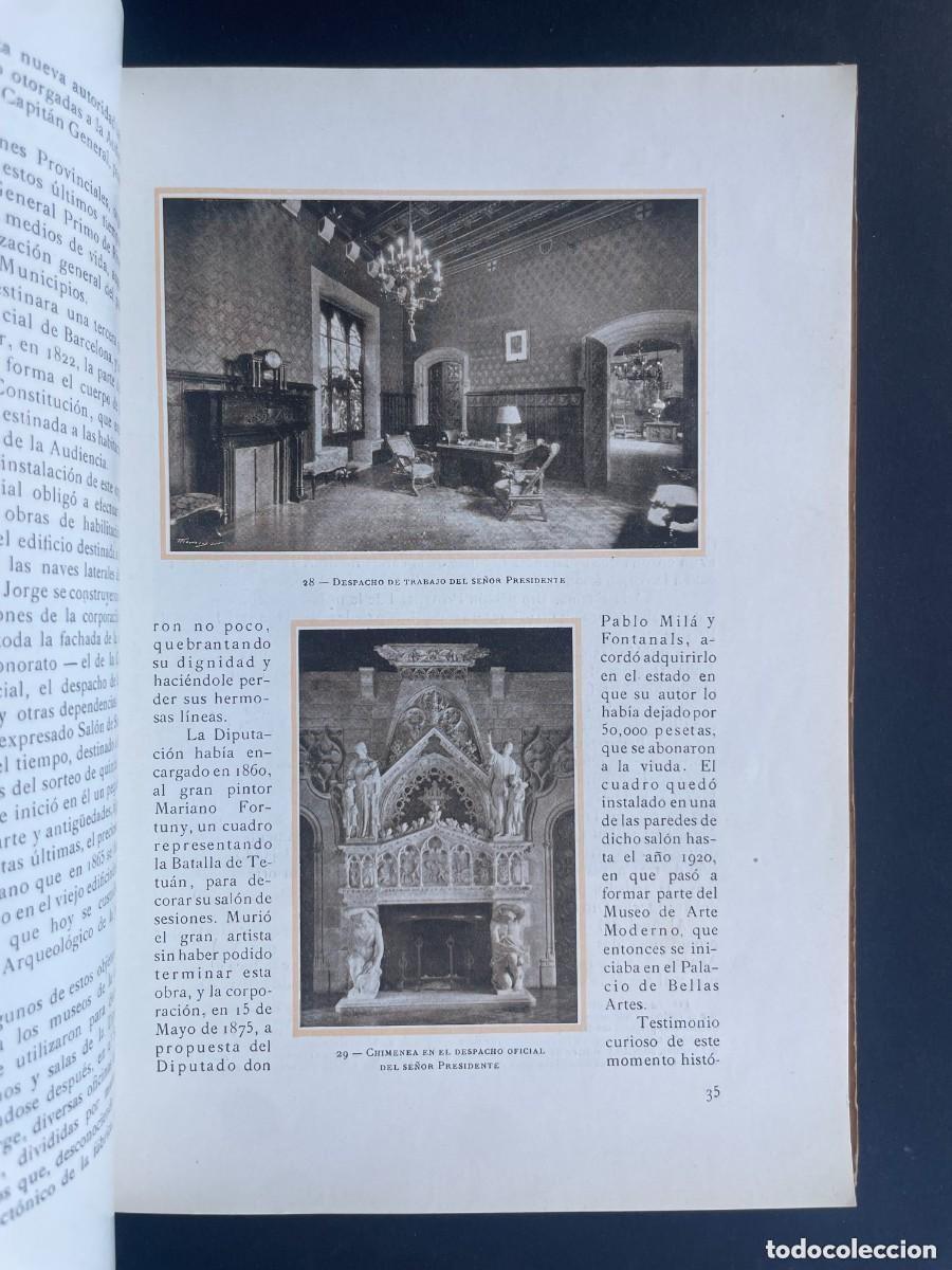 Libros de segunda mano: A&Ntilde;O 1929 - EL PALACIO DE LA DIPUTACION DE BARCELONA libros - Foto 10