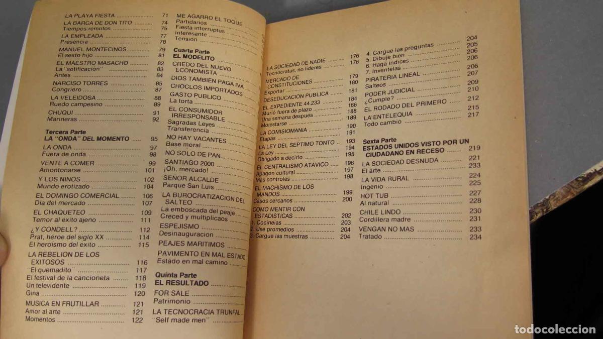Libros de segunda mano: LO COMIDO Y LO BAILADO. Huneeus - Foto 3