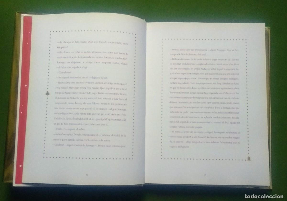 Libros de segunda mano: CAN&Ccedil;O DE NADAL - CHARLES DICKENS - INCLOU CD. - Foto 3