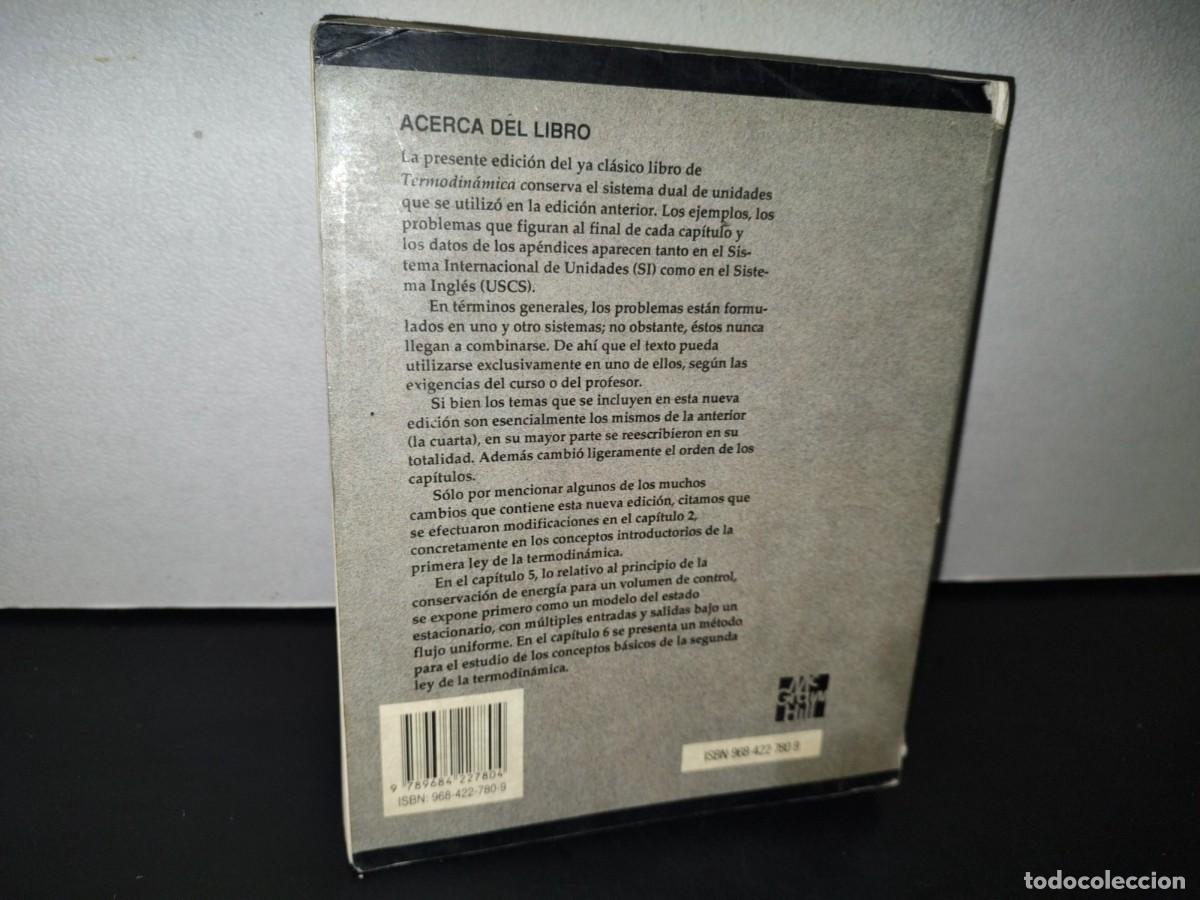 Libros de segunda mano: 87-2- TERMODIN&Aacute;MICA - KENNETH WARK, JR. - 5A. ED. 1995 - Foto 4
