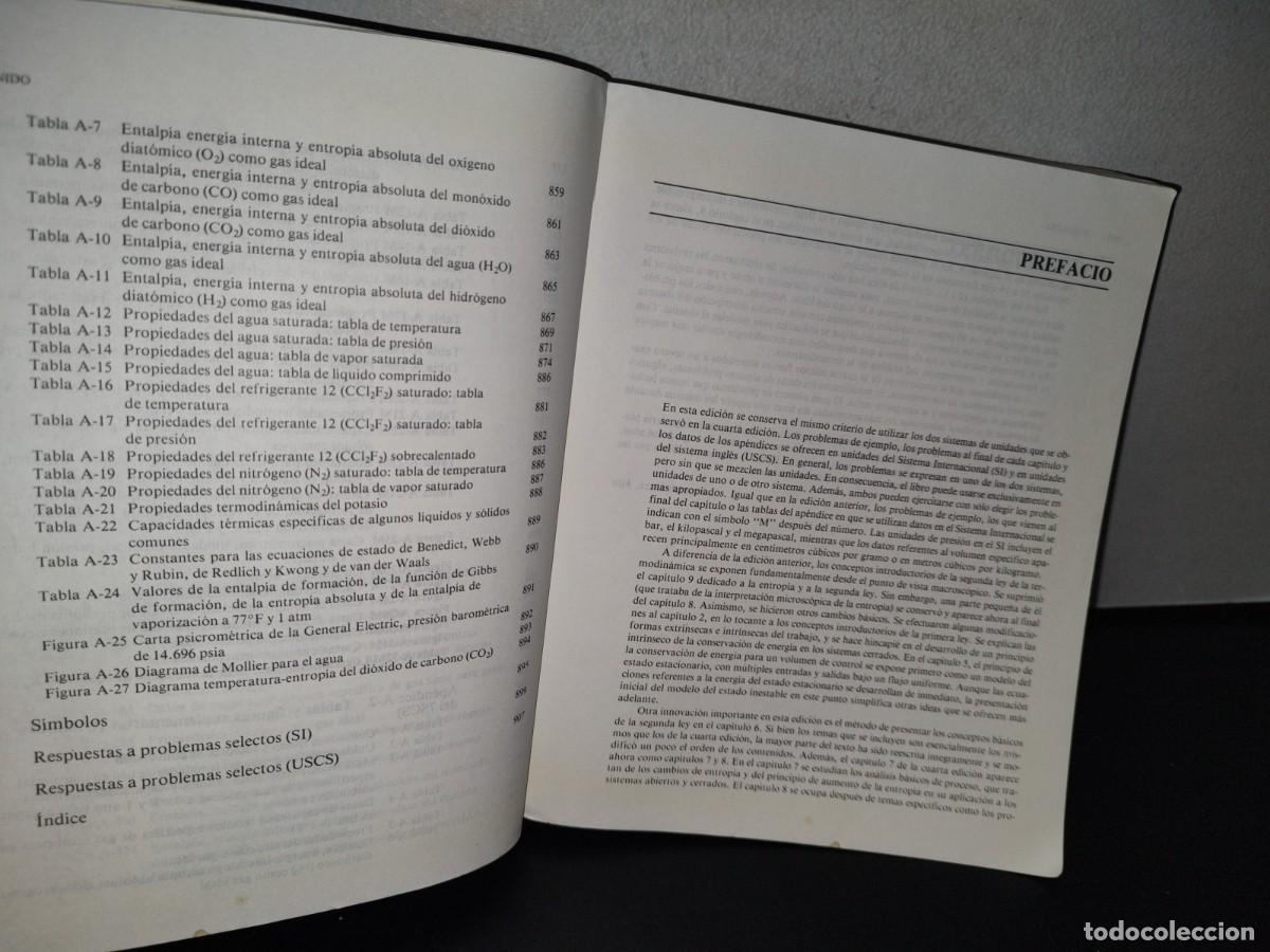 Libros de segunda mano: 87-2- TERMODIN&Aacute;MICA - KENNETH WARK, JR. - 5A. ED. 1995 - Foto 11