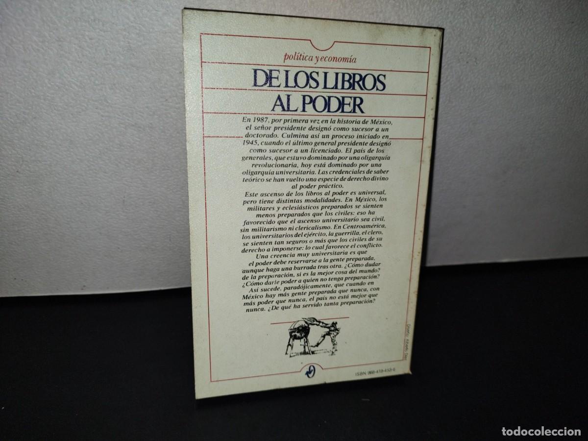Libros de segunda mano: 87-2- DE LOS LIBROS AL PODER - GABRIEL ZAID - PRIMERA EDICI&Oacute;N 1998 - Foto 4